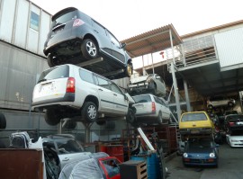 損害保険全損車両
